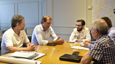 Con el eje puesto en el avance de obras, Garro se reunió con el ministro de Infraestructura bonaerense