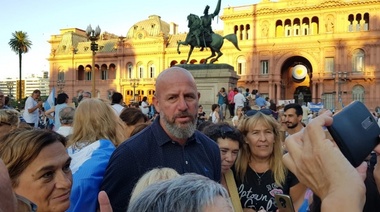 Una protesta se congregó en Plaza de Mayo contra el esquema jubilatorio anunciado por el Gobierno