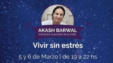 Uno de los discípulos más cercanos de Sri Sri Ravi Shankar visita La Plata para dar un seminario