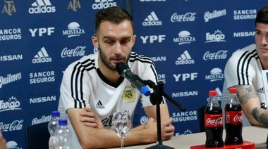 El argentino Germán Pezzella padece coronavirus, confirmó su club en Italia