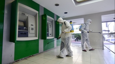 Seis casos confirmados de COVID en La Plata hasta este sábado