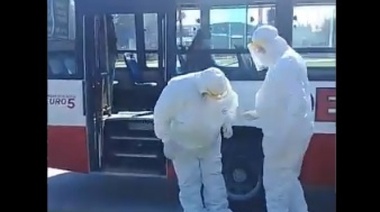 Operativo detecta mujer con síntoma de COVID-19 en colectivo por ruta 36 y 520