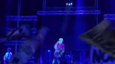 Publican video del holograma del Indio Solari en últimos shows de su banda en el Malvinas
