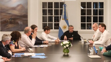 Cumbre en Olivos entre Alberto, Kicillof y Larreta