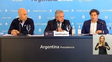 "La cuarentena va a durar lo que tenga que durar" dijo el Presidente