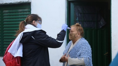 Controles en San Lorenzo para detectar casos sospechosos luego de un positivo