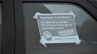 Agencieros bonaerenses marchan este viernes a la Gobernación