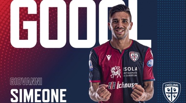 Un gol de Gio Simeone no le alcanzó a Cagliari ante Hellas Verona en la vuelta del "Calcio"