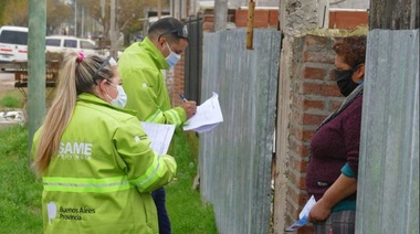 Once casos positivos de coronavirus en el primer operativo DetectAr en Cañuelas