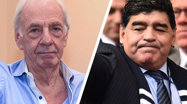 "Me duele mucho ver esta versión de Maradona", confesó Menotti
