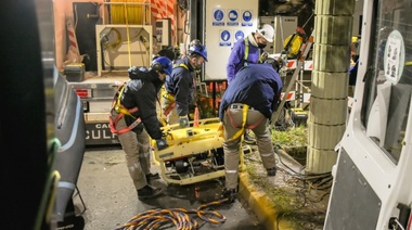 Malena Galmarini supervisó operativo de Inspección de Ríos Subterráneos con buzos y un minisubmarino de AySA