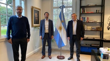 Coronavirus y vacuna: Fernández recibió al gerente del laboratorio Pfizer y al director de la fundación INFANT