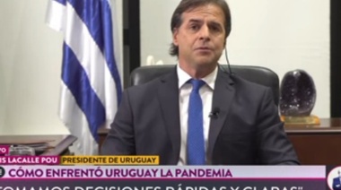 Lacalle Pou: "No estaba dispuesto a obligar a los uruguayos a confinarse, a ir rumbo a un estado policíaco"