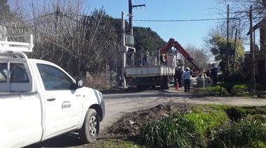 Obras energéticas para el Barrio Aeropuerto, en Villa Elvira