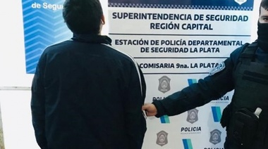 Golpeaba a su mujer frente a sus hijos en un centro comercial platense  y fue detenido