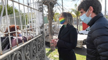 Galmarini y Andreotti compartieron operativo de AYSA en San Fernando y anunciaron obras complementarias