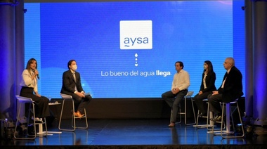 Malena Galmarini y Nicolás Trotta presentaron el sitio web educativo y cultural “Lo bueno del Agua”