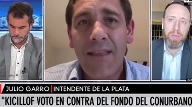 Garro picante: “Kicillof votó en contra del Fondo del Conurbano”
