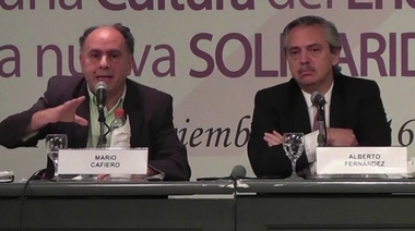 El Presidente recordó a Mario Cafiero como "un gran dirigente y una enorme persona"