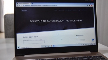 En La Plata ya se puede pedir autorización por internet para inicio de obras particulares