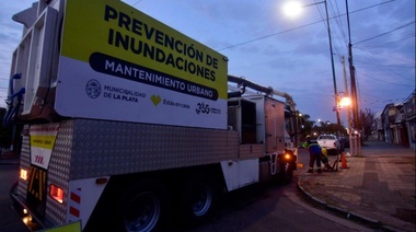 Llovieron cien mm en La Plata, y el sistema hidráulico respondió correctamente