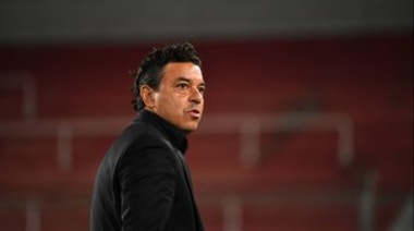 Gallardo: "En el primer tiempo sufrimos porque 'Nacho' Fernández estaba tocado"
