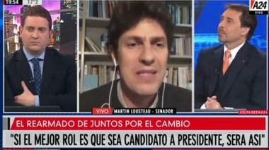 Lousteau confirmó que dará pelea por la candidatura a presidente de JxC