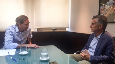 Garro se reunió con Macri: Empleo, situación social y usurpaciones en la agenda central