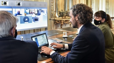 Cafiero firmó convenios con municipios para incorporar nueva tecnología administrativa