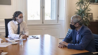 Cafiero analizó con Ferraresi los planes de vivienda