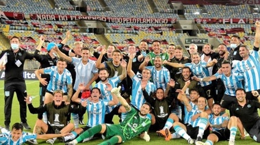 "Este triunfo y el clásico que le ganamos a Independiente nos hace privilegiados", dijo Beccacece