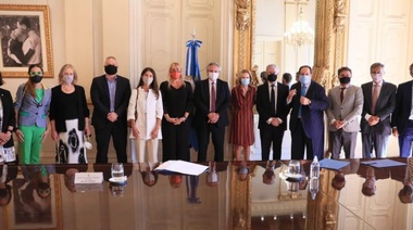 El Presidente recibió el informe del Consejo Consultivo para la reforma del sistema judicial
