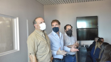 Santilli fue recibido por Berni en Puente 12 ratificaron el concepto de luchar contra el delito entre CABA y PBA
