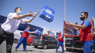 SuperMayorista Vital donó 1.000 cajas navideñas en comedores de La Plata