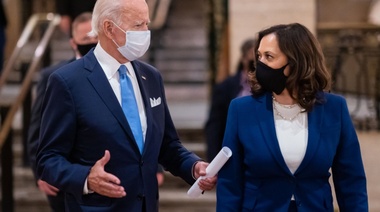 Joe Biden es el flamante presidente de EEUU y Kamala Harris su vicepresidenta