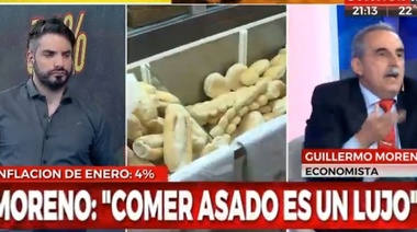 Para Moreno, la inflación anual puede rondar el 60%