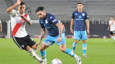 River y Racing empataron en el Monumental