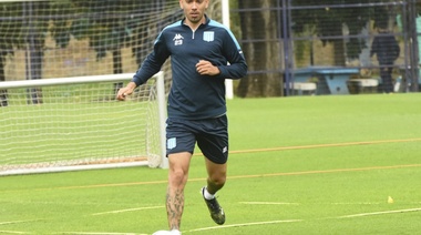 Nery Domínguez se entrenó con normalidad y se perfila para volver ante Godoy Cruz