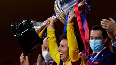 Messi brilló y Barcelona es otra vez campeón de la Copa del Rey