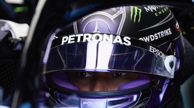 Hamilton larga en la pole position en GP de Emilia Romaña en Imola