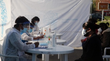 Prevención contra el coronavirus: Nuevos testeos a vecinos de Hernández tras operativo sanitario