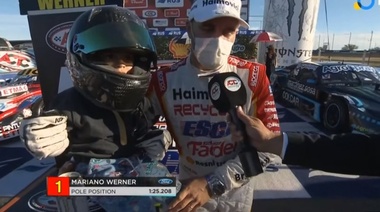 Mariano Werner se quedó con la pole del TC en Paraná