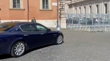 El Presidente se reunió a solas con el papa Francisco en el Vaticano