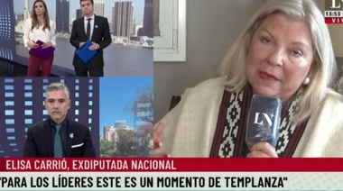 Carrió: “Con bastón y renga igual puedo ser primer candidata a diputada nacional”