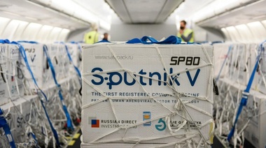 Más de 470 mil vacunas Sputnik V llegan esta tarde en un vuelo de Aerolíneas Argentinas