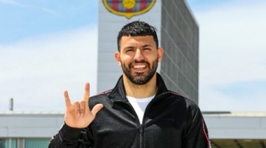 "Kun" Agüero es la nueva incorporación del Barcelona