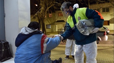Sigue advertencia violeta por frío y hay alerta naranja por vientos en la provincia de Buenos Aires