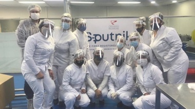 Laboratorios Richmond terminó de producir 154 mil dosis del componente 2 de la vacuna Sputnik V