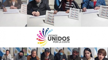 Unidos por La Costa presentó boleta propia, por fuera de Juntos