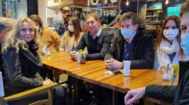 Santilli y Posse juntos en San Isidro: "En estas elecciones se juega el modelo de país”